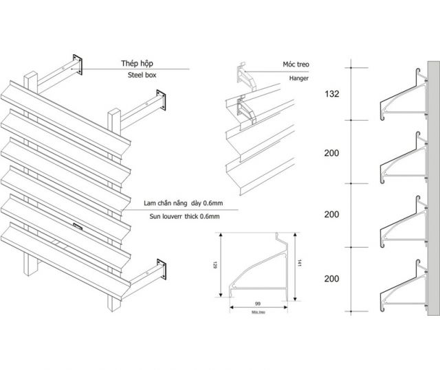 lam chắn nắng 132S