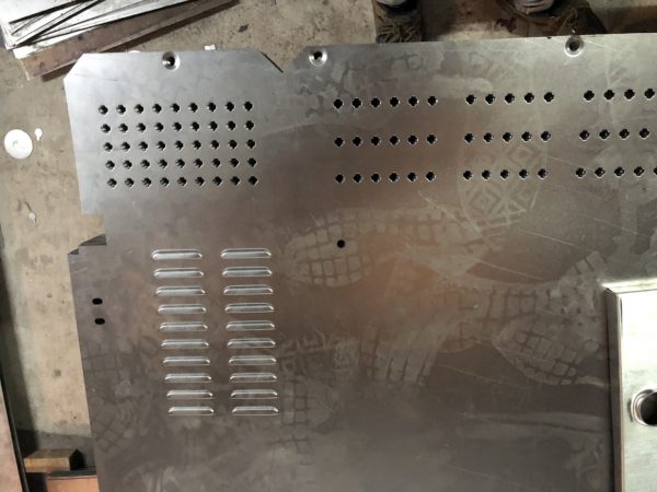 tấm thép sau khi xử lý