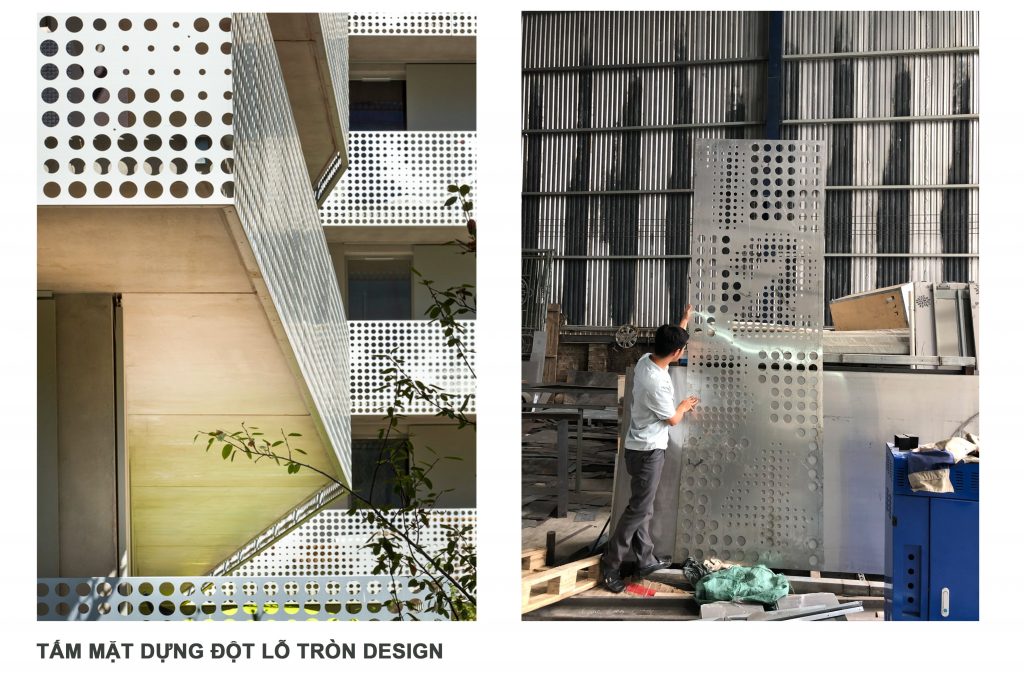 tấm nhôm đột lỗ