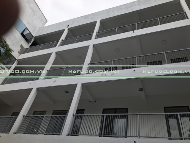 Hiện trạng trước khi lắp lam chắn nắng CNC