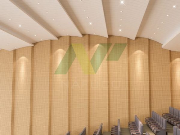 Trần nhôm cong C300