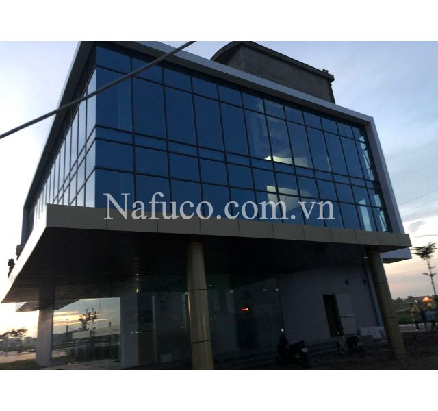 Gói thầu hoàn thiện ngoại thất: sảnh alu