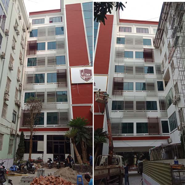 lam chắn nắng lá liêu