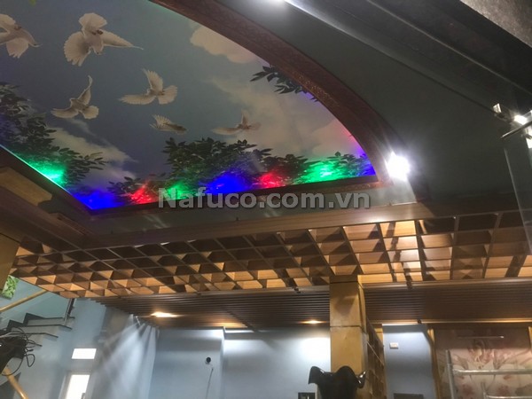 Trần nhôm nghệ thuât