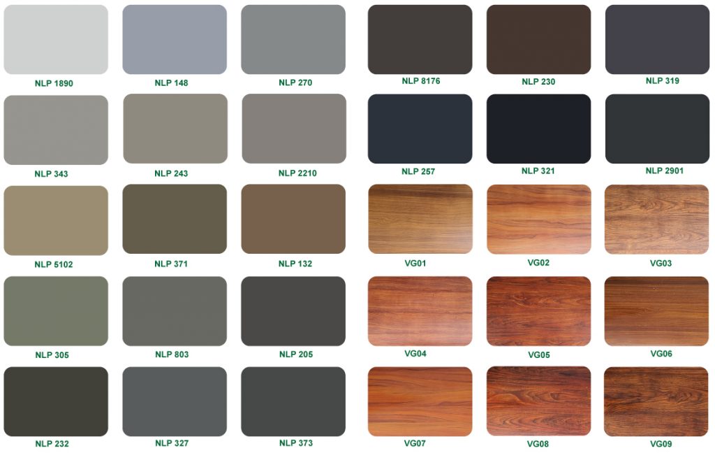 Màu cơ bản trần nhôm CNC