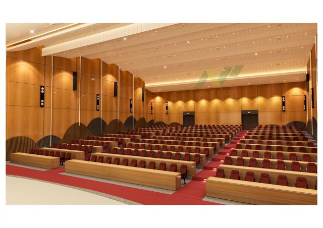 Trần nhôm uốn cong