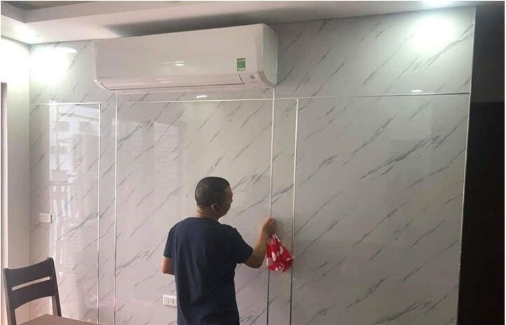 tấm ốp alu giả đá