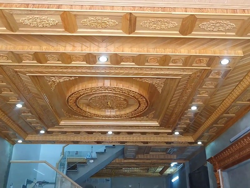 trần gỗ nghệ thuật trần gỗ nghệ thuật